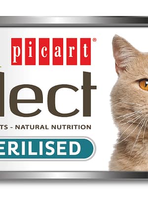 8436011152643.jpg 95 gr. Select Adult Sterilised teraviljavaba konservsööt steriliseeritud/kastreeritud täiskasvanud kassidele kana-ja veiselihaga