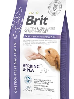 8595602559626.jpg 2 kg. Brit Veterinary Diet Gastrointestinal - Low Fat madala rasvasisaldusega erisööt koertele