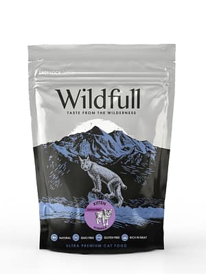 8606111116764.jpg 400 gr. Wildfull Kitten teraviljavaba täissööt kassipoegadele ja tiinetele/imetavatele emaskassidele kanalihaga