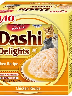 4262365730626.jpg 70 gr. Inaba Dashi Delights Chicken teraviljavaba konservsööt kassile kanalihast