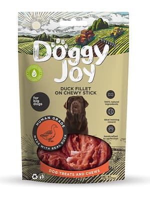 4751035550133.jpg Doggy Joy pardifilee toornahast pulgal maiused keskmist-ja suurt kasvu koertele 90 gr.