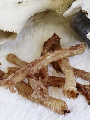 4741379501137.jpg Tessa kuivatatud sea trahhea väikestele koertele 100 gr. (Eesti toode!)