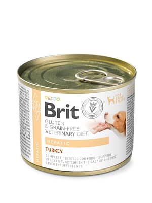 8595602578917.jpg 200 gr. Brit Veterinary Diet Hepatic konservsööt maksakahjustusega väikest kasvu koertele