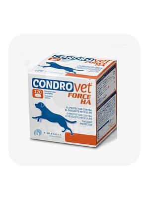 b192433e1d363d531df4fda82127108d BIOIBERICA CONDROVET FORCE liigeste funktsiooni toetav täiendsööt koertele 120 tbl.