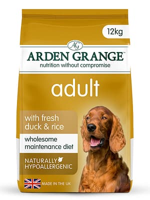 part ja riis 12 kg. Arden Grange täissööt värske pardiliha & riisiga täiskasvanud koertele