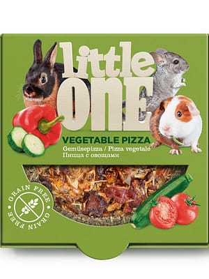 pizza Little One maius/mänguasi närilistele aedvilja pizza 55 gr.