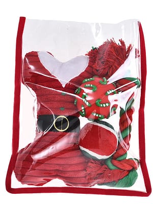 5904479156082.jpg Barry King punane jõulukomplekt koerale