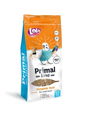 1,2 kg. LoLo Pets Primal line linnusööt väikestele puurilindudele