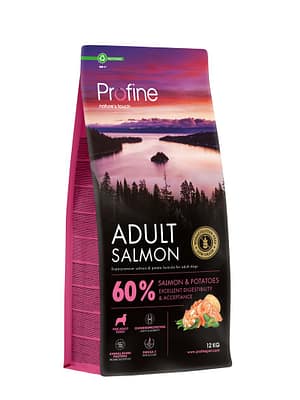 8595602569496.jpg 12 kg. Profine Adult Salmon täissööt täiskasvanud koertele lõhe & kartuliga