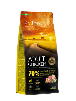 12 kg. Profine Adult Chicken täissööt täiskasvanud koertele kanaliha & kartuliga