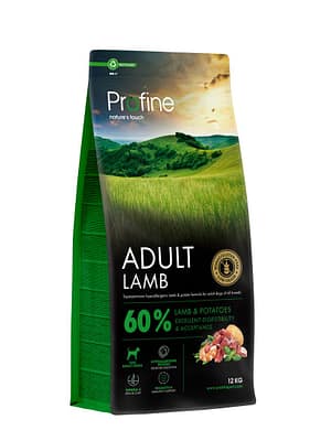 8595602570157.jpg 12 kg. Profine Adult Lamb täissööt täiskasvanud koertele lambaliha & kartuliga