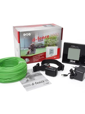 2002 Raadiopiire igas suuruses koertele d-fence 2002 (max piiratav pindala 302 500m2)