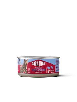 8595602582891.jpg 100 gr. Carnilove teraviljavaba konservsööt täiskasvanud kassidele kalkuniliha & lõhega