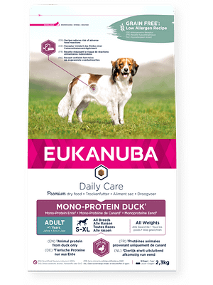 csm_T90003400_158953_802edf87a9 2,3 kg. Eukanuba gluteenivaba ainult pardi valku sisaldav täissööt igas suuruses täiskasvanud koertele