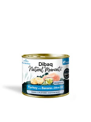 dibaq-natural-moments-puppy-turkey-and-banana 190 gr. Dibaq Natural Moments 5 Star teraviljavaba konservsööt kutsikale kalkuniliha & banaaniga