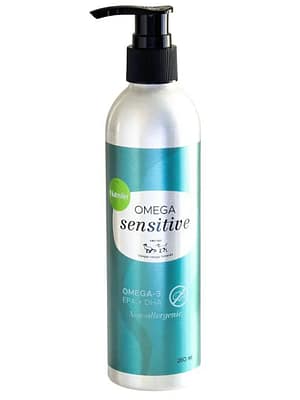 nutrolin-omega-sensitive-260-ml Nutrolin Omega Sensitive õli kassidele & koertele 260 ml. (ei sisalda kalaõli!)