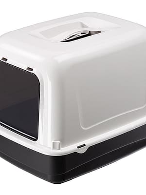 5717.jpg Kassitualett Ferplast Clear Cat 10, mõõdud- p.47 x l.36 x k. 35cm