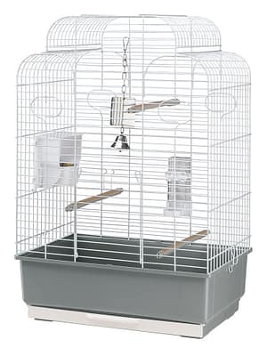 5743.jpg Linnupuur väikelindudele Ferplast Gala 50 x 30 x kõrgus 75,5 cm., valge