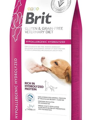 8595602574353.jpg 6 kg. Brit Veterinary Diet Hypoallergenic Hydrolyzed hüdrolüüsitud valguga erisööt koertele