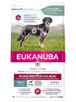 L-00400.jpg 2.3 kg. Eukanuba Adult S-XL Mono-Protein ühe valguallikaga (lõhe) teraviljavaba täissööt igas suuruses täiskasvanud koertele