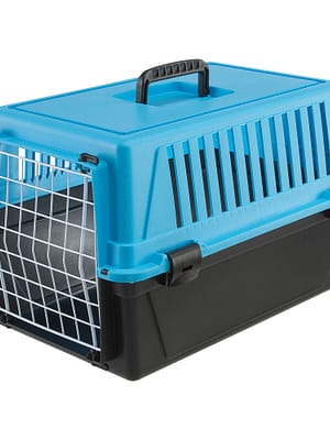 L-00817.jpg Transpordipuur Ferplast Atlas 10 EL Blue, 32,5 x 48 x k. 29 cm., max. kandevõime 5 kg.
