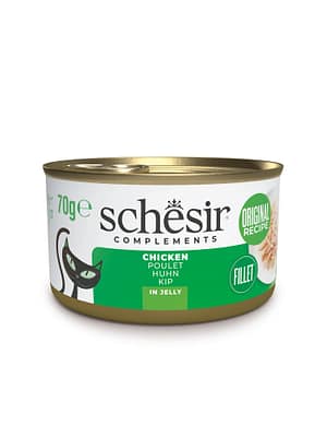 L-01118.jpg Schesir Complements märgtoit täiskasvanud kassidele kana tarretises 70 gr.