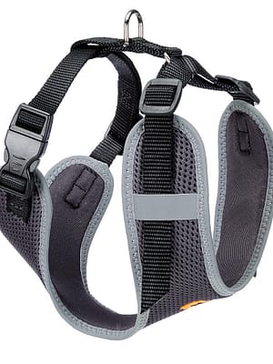 L-01562.jpg Musta värvi traksid Ferplast Nikita, suurus S, rinnaümbermõõdule 30 - 41 cm.