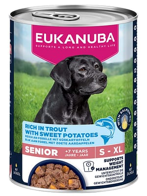 L-01626.jpg 400 gr. Eukanuba teraviljavaba konservsööt seeniorkoertele kanaliha & forelliga