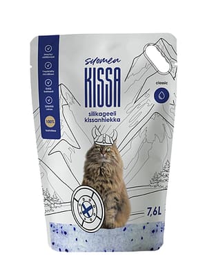 4745011022547.jpg 7,6 L. Suomen Kissa lõhnatu silikageelist kassiliiv