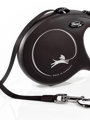 21083.jpg 8 m. Flexi New Classic must lintrihm, suurus L (max. kaal 50 kg.)