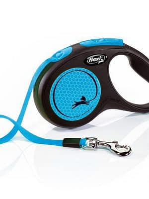 21241.jpg 5 m. Flexi New Neon neoonsinine lintrihm, suurus S (max. kaal 15 kg.)
