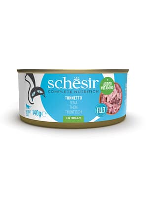 9099.jpg 140 gr. Schesir Complete Nutrition konservsööt täiskasvanud kassidele tuunikala tarretises