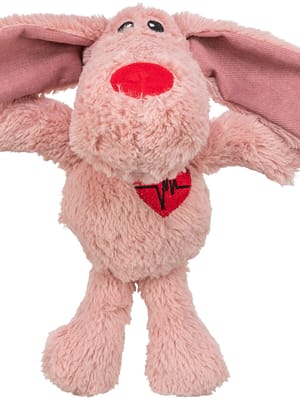 99352381.jpg Plüüsist koera mänguasi Roosa koer, 28 cm.