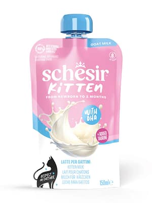 L-01603.jpg 150 gr. Schesir Kitten Milk kitsepiim kuni kahe kuu vanustele kassipoegadele