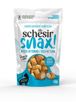 L-01618.jpg Schesir Snax! teraviljavaba pehme tuunikalamaitseline maius kassidele 60 gr.