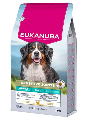 L-01771.jpg 12 kg. EUKANUBA Adult S-XL täissööt tundlike liigestega igas suuruses täiskasvanud koertele kana-ja kalkunilihaga