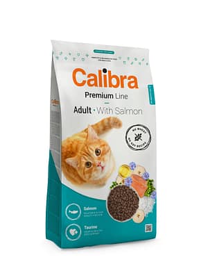 8595706705110.jpg 10 kg. Calibra Premium Adult täissööt täiskasvanud kassidele lõhega