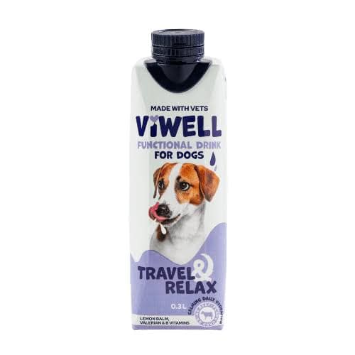 ViWell rahustav joogivesi koertele Travel & Relax 300ml. (Eestis toodetud!)