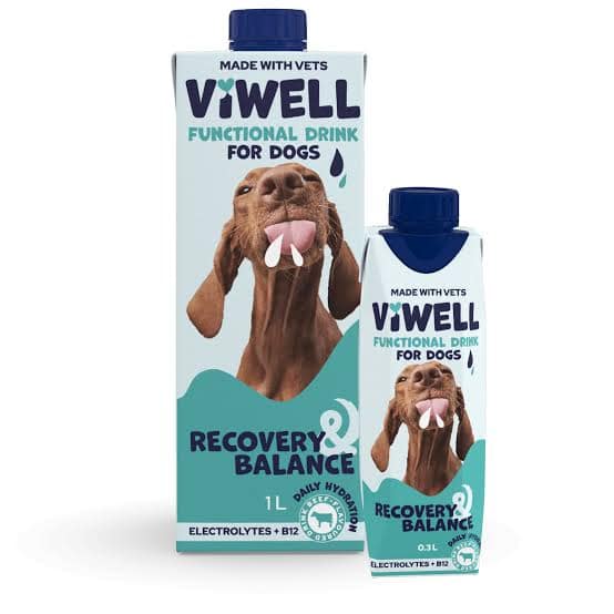 ViWell taastav joogivesi koertele Recovery & Balance 300 ml. (Eestis toodetud!)