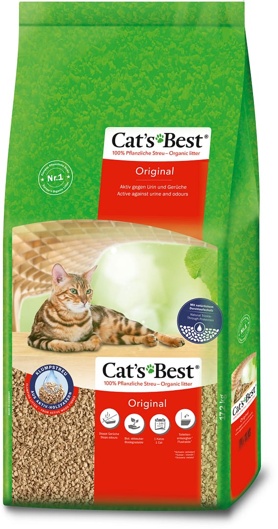 4002973213094.jpg 30 l./ 13 kg. Cats Best Original paakuv kassiliiv