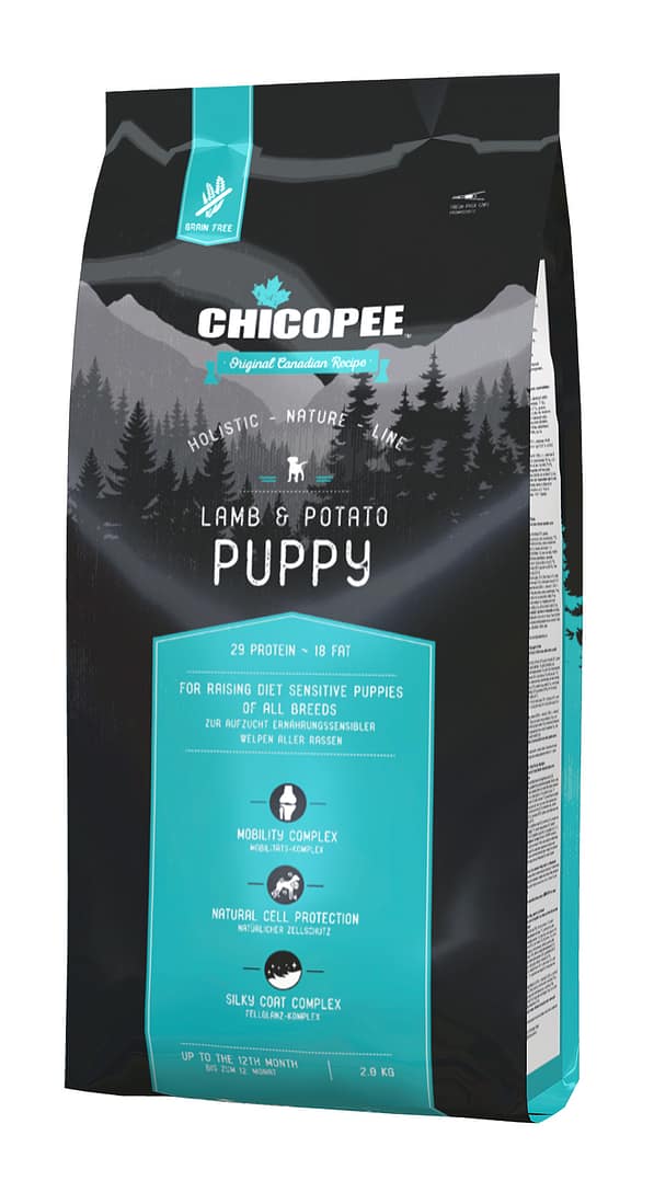 2 kg. Chicopee HNL Puppy teraviljavaba täissööt kutsikatele lambaliha & kartuliga