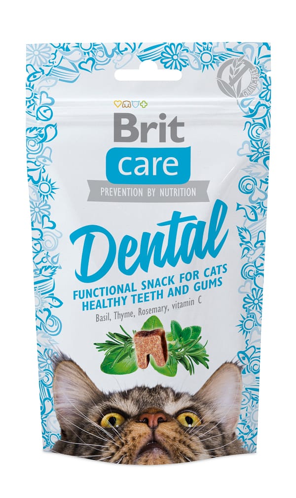 8595602521371.jpg Brit Care Dental poolniisked hammaste hügieeni eest hoolitsemise maiused kassile 50 gr.