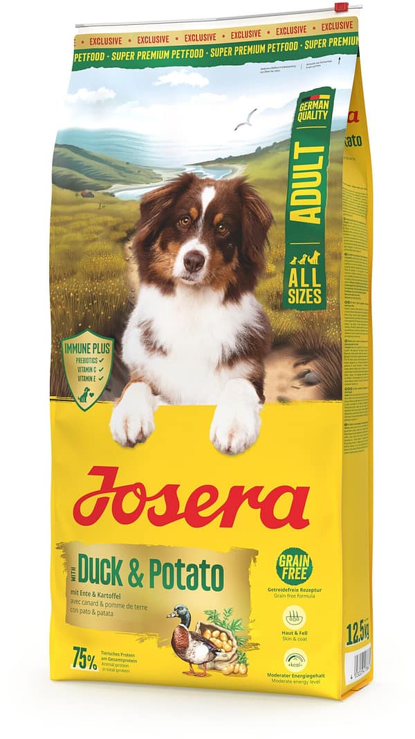 4,5 kg. Josera teraviljavaba täissööt pardiliha ning kartuliga täiskasvanud koertele