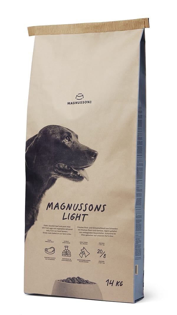 4,5 kg. Magnusson madala rasvasisaldusega täissööt veise-ja sealihaga seeniorkoertele