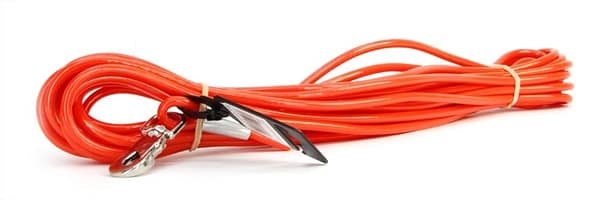 Oranž jäljerihm 6 mm. x 15 m.