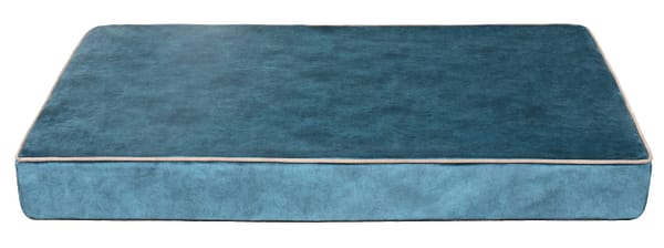 Cazo Mattress Velvet türkiissinine madrats koertele 9 x 100 x 70 cm.