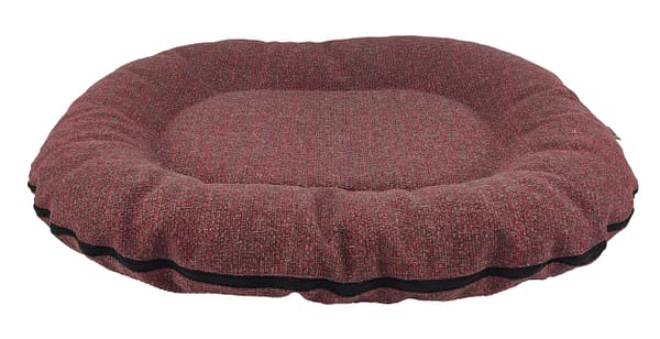 5907996035885.jpg Cazo Oval Bed Luna punane pesa koertele 105 x 140 x 17 cm.