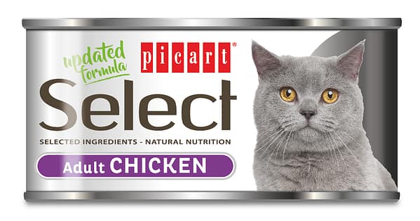 8436011152636.jpg 95 gr. Select Adult Chicken teraviljavaba konservsööt täiskasvanud kassidele kana-ja sealihaga