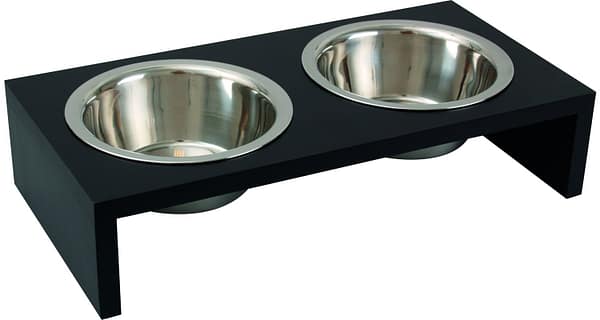 Flamingo metallist kausid puidust alusel 2 x 220 ml. kõrgus 7 cm.