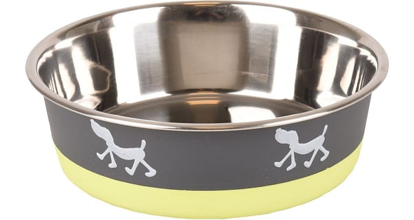 Flamingo metallist kauss koerale ø 21cm - maht 1,6 L.